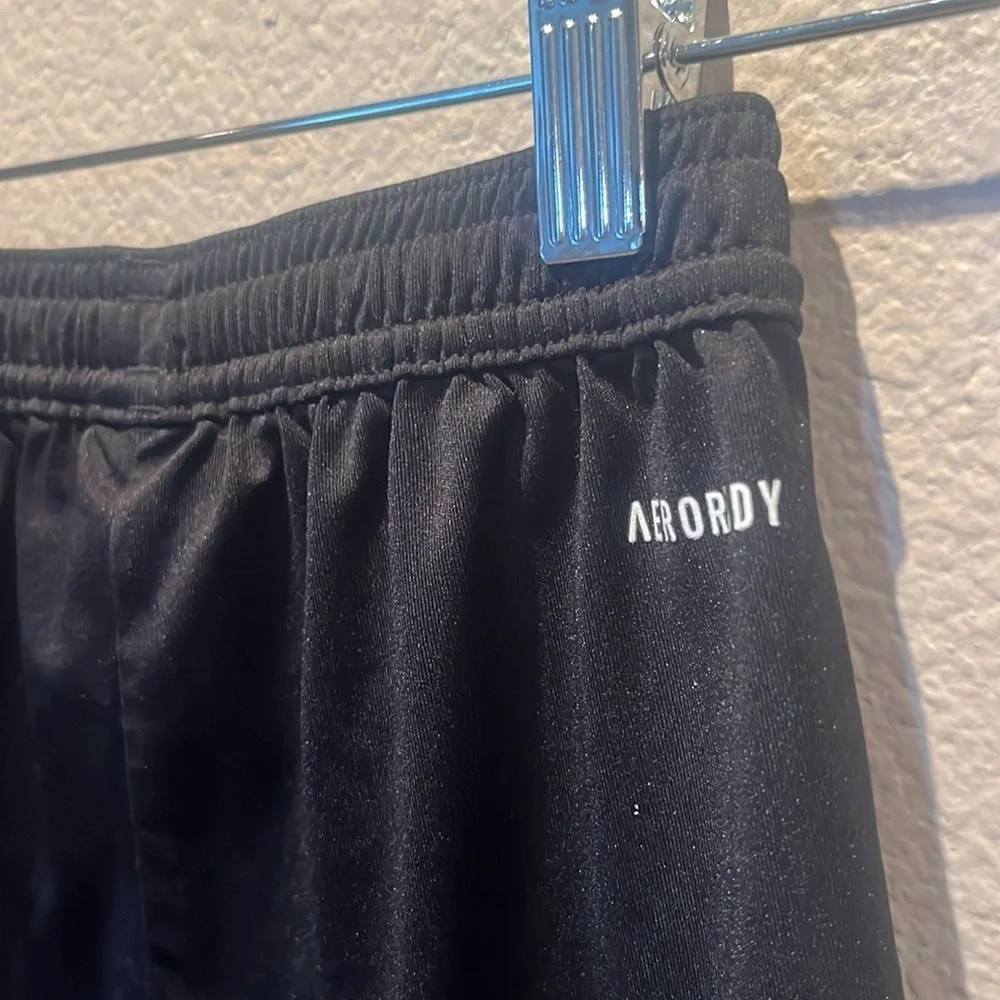Adidas Boy’s Shorts Athletic Soccer Football Size Small Years Black